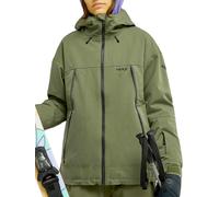 Roxy - Veste de ski imperméable - 20K Ice Bounded Jacket Beetle for Women - Size M - Khaki Khaki M