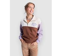 Roxy View Point Block Half-Zip Fleece Sweater tiramisu XS