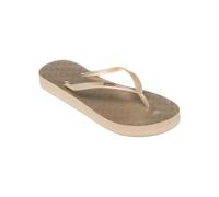 Roxy Viva Higher - Women Yellow Platform Flip Flops