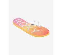 Roxy Viva Jelly Flip Flops yellow orange pink Women - 37