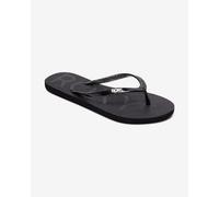 Roxy Viva Sparkle Flip Flops Black Grey Women - 40
