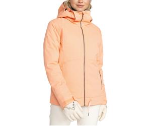 Roxy - Warm Ski jacket - Meade Jacket Peach Pink for Women - Size L Pink L