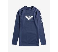 Roxy Whole Hearted Long Sleeve T-Shirt Blue White Women - M