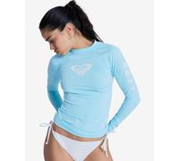 Roxy Whole Hearted Long Sleeve T-Shirt Bright Blue Women - XS