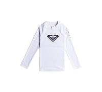 Roxy Whole Hearted UPF 50 Long Sleeve Lycra for Girls 2-7 ERLWR03225, Bright White, 4 Years