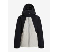 Roxy Wild Twist Hooded Jacket Matte Black White Women - S