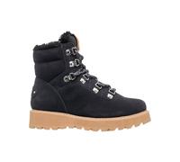 Roxy - Women's après-ski boots with lining - Bradie Black Camel for Women in Leather - Size 6 US Black 6 US