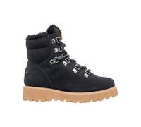 Roxy - Women's après-ski boots with lining - Bradie Black Camel for Women in Leather - Size 8,5 US Black 8.5 US