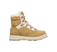 Roxy - Women's après-ski boots with lining - Bradie White Tan for Women in Leather - Size 10 US - Brown Brown 10 US