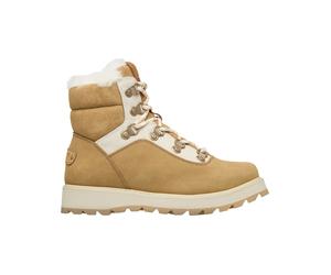 Roxy - Women's après-ski boots with lining - Bradie White Tan for Women in Leather - Size 8 US - Brown Brown 8 US