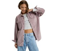 Roxy - Women's corduroy overshirt - Let It Go Cord Shirt Nirvana for Women - Size S - Purple Purple