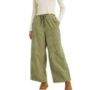 Roxy - Women's corduroy Pants - Lekeitio Pant Knit Oil Green for Women - Size S Green S