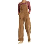 Roxy - Women's corduroy salopettes - Trailblazer Overall Woodsmoke for Women - Size S - Brown Brown