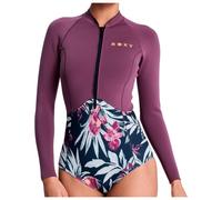 Roxy - Women's 1.0 Swell Natural Full Zip L/S - Wet suit size XL, purple