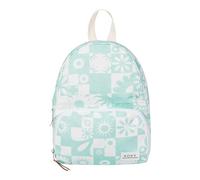 Roxy Women's Always Core Canvas Backpack, Beach Glass Beach Bum Check, One Size