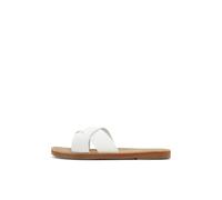 Roxy Women's Andreya Flat Sandal, White, 7 UK