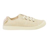 Roxy Women's Bayshore Plus Beige Plimsolls in Light Beige | Size: 3 Roxy Light Beige 3