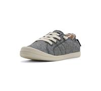 Roxy Women's Bayshore Slip on Shoe Loafer Flat, Black, 6 UK