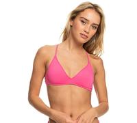 Roxy Women's Beach Classics Athletic Bikini Top, Shocking Pink 232, Medium