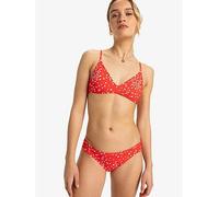 Roxy Womens Beach Classics Moderate Basic Pant Separate Bottom Swimsuit, Red, Size L, Women Red