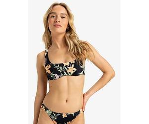 Roxy Womens Beach Classics Under-Wired Bra Bralette Separate Top Swimsuit, Black, Size Xs, Women Black