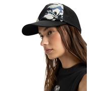 Roxy Womens Beautiful Morning Cap, Wild Wind Hibiscus Mirage