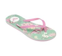 Roxy Women's by The Sea Sandal, Green pink, 9 UK