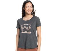 Roxy Womens Chasing The Wave T-Shirt, Anthracite, S EU