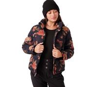 Roxy Women's Christal Packable Liner Jacket- Lightweight, Concealed Hood, Pfas-Free, Zip Pockets Parkas, Rose, XS