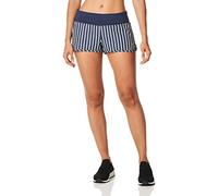 Roxy Women's Endless Summer 2" Boardshort Board Shorts, Mood Indigo Basic Vert Stripes, X-Large