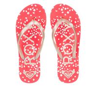 ROXY WOMENS FLIP FLOPS.NEW TAHITI VII RED SPOTTY THONGS BEACH GIRLS SANDALS S25