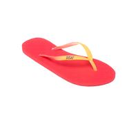 ROXY WOMENS FLIP FLOPS.NEW VIVA GRADIENT POPPY RED BEACH THONGS GIRL SANDALS S25