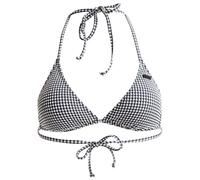 Roxy - Women's Gingham Tiki Triangle - Bikini top size XL, grey