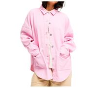 Roxy - Women's Kick Back Washed Cord - Shirt size S, pink