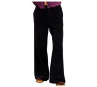Roxy Easy Wear Pull On Corduroy Trousers LEKEITIO Pant Knit Womens Black
