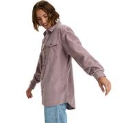 Roxy Womens Let It Go Cord Button Up Shacket