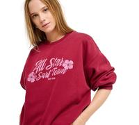Roxy Lineup Sweatshirt Red 2XL Woman