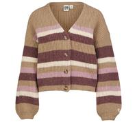 Roxy - Women's Marble Tiles Stripe - Jumper size L, sand/brown