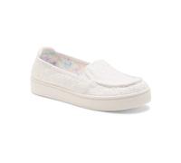 Roxy Women's Minnow Plus Slip on Shoe Sneaker, White/White 241, 4 UK