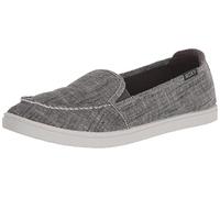 Roxy Women's Minnow Slip on Sneaker Shoe, Black Wash Core, 6.5