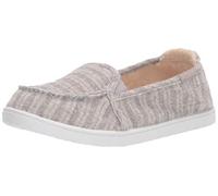 Roxy Women's Minnow Slip on Sneaker Shoe, Grey Heather Ex, 3 UK
