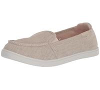 Roxy Women's Minnow Slip on Sneaker Shoe, Heather Oatmeal 231, 8