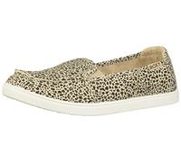 Roxy Women's Minnow Slip on Sneaker Shoe, Leopard Print Exc, 4.5 UK