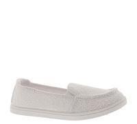 Roxy Women's Minnow VII Sneaker, White/White, 6 UK