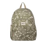 Roxy Women's Moon Magic Backpack | Travel | Vacation | Everyday Carry | Laptop Sleeve | Padded Straps, Oil Green Boho Bandana, 22L US, Moon Magic Backpack | Travel | Vacation | Everyday Carry | Laptop