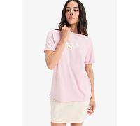 Roxy Short-Sleeved T-Shirt OCEANREGULAR Corpo Young Womens Pink S