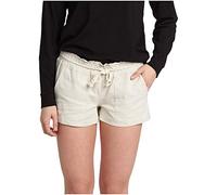Roxy Women's Oceanside J Ndst Casual Shorts, Off-white (Stone), S UK