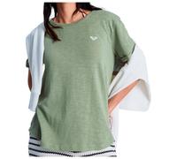 Roxy - Women's Oceanwave Regular Emby - T-shirt size XXS, green
