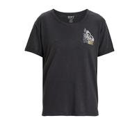 Women's Roxy Womens Oceanwave Regular Short Sleeve T-Shirt - Grey - Size: 10/8