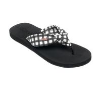 Roxy Women's Paia V Sandal, Black White Checker, 4 UK
